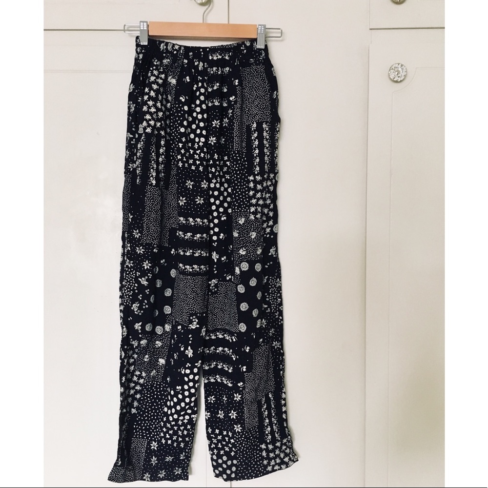 Patterned Palazzo Pants